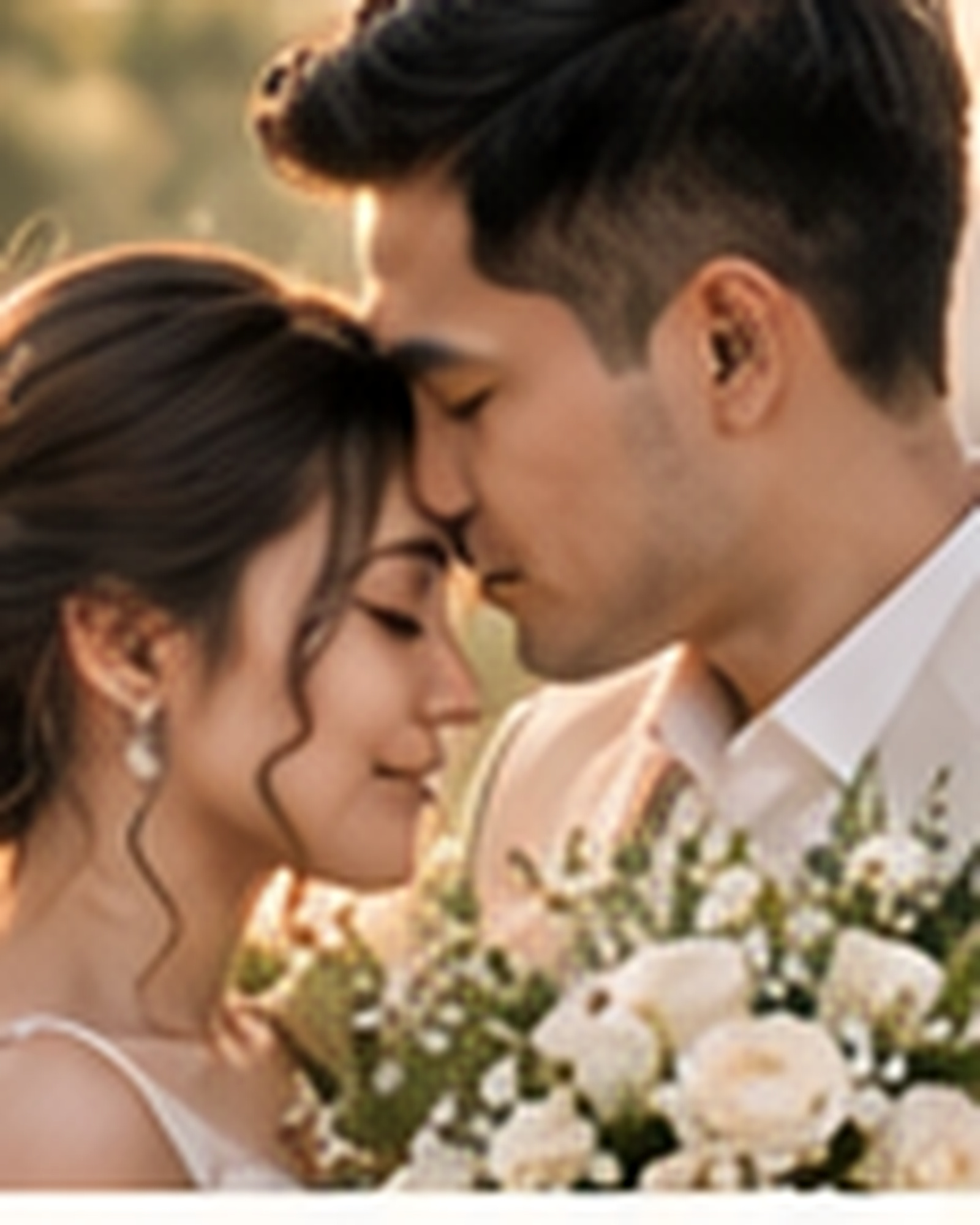 Romantic portrait of Isabella and Miguel